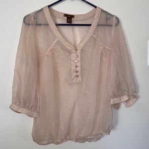 Women’s Translucent Blouse
